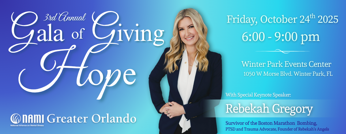 3rd Annual Gala of Giving HOPE - Hosted by NAMI Greater Orlando